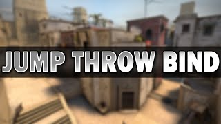 How to make JUMP THROW BIND in CSGO 2022 [upl. by Chobot]