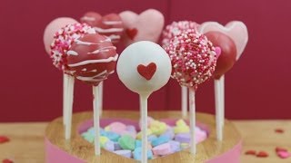 How to Make Valentines Day Cake Pops [upl. by Hsu]