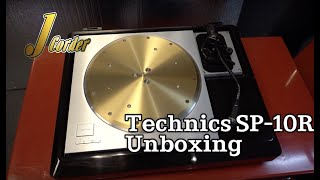 Technics SP10R Turntable Unboxing  JCorder [upl. by Longo]