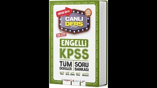 Akademi Denizi EKPSS Genel Kültür Genel Yetenek Engelli Tüm Dersler Soru Bankası [upl. by Sansen410]