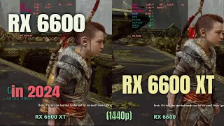 RX 6600xt vs 6600 1440p gaming 2024 [upl. by Liz]