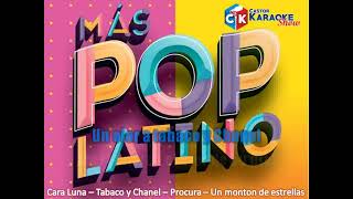 karaoke mix pop latino cara luna tabaco y chanel procura un monton de estrellas  OBSEQUIO [upl. by Britta969]