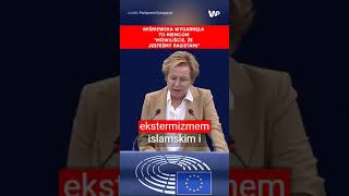 Wiśniewska w Europarlamencie wygarnęła Niemcom podrzucanie migrantów do Polski [upl. by Chor]