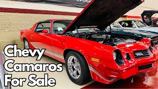 Classic Chevy Camaros For Sale in North Carolina [upl. by Nolana]