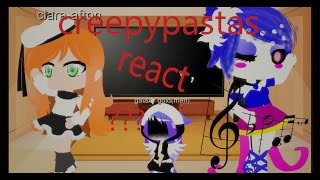 creepypastas react to the afton family 45 [upl. by Abe888]