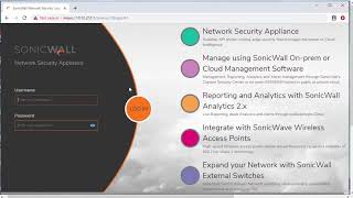 SonicWall Getting Started with the SonicWall Firewall Setup Wizard [upl. by Dulcle]