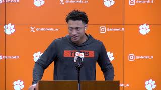 Dominate mentality paying off for productive Clemson CB Avieon Terrell [upl. by Bernhard]