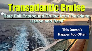 RARE Transatlantic Sailing Cruise East and West This Fall Crossing The Atlantic Twice [upl. by Nodnyl462]