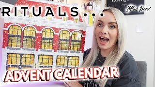 RITUALS CLASSIC ADVENT CALENDAR 2023 UNBOXING  £8790 WORTH £15050 ✨ MISS BOUX [upl. by Ainoda]