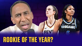 Who is the WNBA Rookie of the year leader [upl. by Tlevesor]