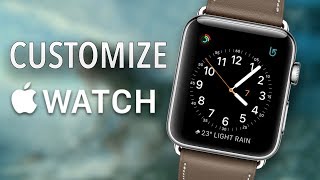 Apple Watch User Guide amp Tutorial Customize Your Apple Watch Face [upl. by Retsev880]