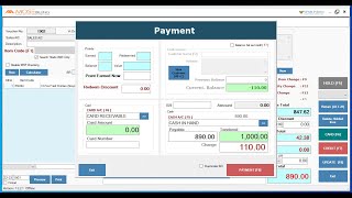 Point of sale billing  Mosebilling [upl. by Ahsinev]