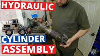 How to Rebuild a Pettibone Loader Hydraulic Steering Cylinder Part 2 The Fix [upl. by Ardnasirk]