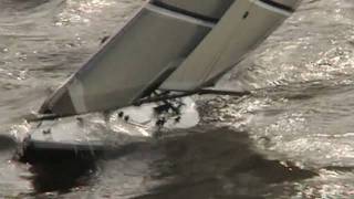 VO60 tuned kyosho seawind RC sailing model [upl. by Seigler]