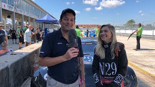 Migz interviews Natalie Decker at the 2019 Sebring Speed Tour [upl. by Artsa]