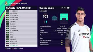 PES 2021  Classic Real Madrid [upl. by Hajidak]