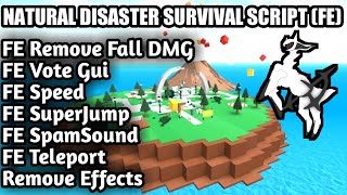 ARCEUS X V211🌟 NATURAL DISASTER SURVIVAL SCRIPT WORKING [upl. by Ecydnac]