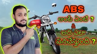 What is ABS   My Accident Story  Anti Lock Braking System Explained  Telugu  GVR FIlms [upl. by Naitsirk]