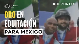 ¡Oro en equitación para México 🏇🥇 [upl. by Myrtia]