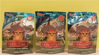 The Lion Guard Series 2 Blind Bags Opening with Seven New Figures [upl. by Ahsatam]