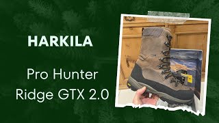 Harkila Pro Hunter Ridge GTX 20 Boots [upl. by Enymsaj558]