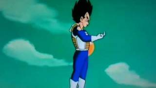 Vegeta FLIPS off Krillin [upl. by Gannie]