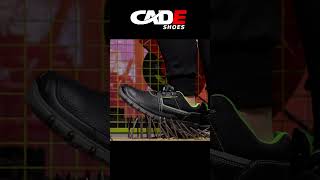 CADE SHOES COWHIDE 20BLACKCowhide waterproof steelsoled safety shoes comfortable and breathable [upl. by Flip]