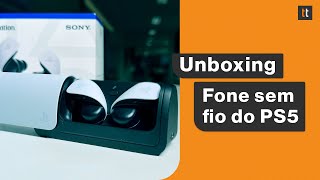 Fone de ouvido sem fio do PS5 vale a pena Veja unboxing do PULSE Explore [upl. by Janeva]