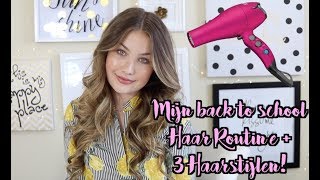 BACK TO SCHOOL HAARSTIJL ROUTINE JOY BEAUTYNEZZ  [upl. by Dierolf]