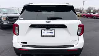 2024 Ford Explorer STLine 4WD White stephenmccauley204 [upl. by Dasi]