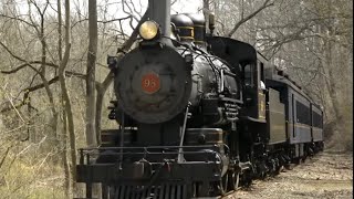 Wilmington amp Western Railroad 98 Steam Train [upl. by Savanna]