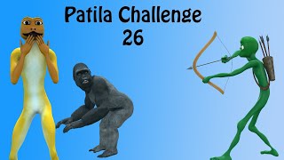 Patila Challenge 26 Patila Dame Tu Cosita amp Funny Gorilla Comedy Animated Short Film [upl. by Elana]