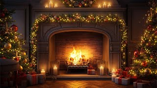 Embracing the Cozy Christmas Ambience🎄 Fireplace Sound  Christmas Wonderland 2024 [upl. by Jevon]