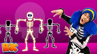 Skeleton Dance  Funny Song amp More  BisKids World [upl. by Lauzon804]