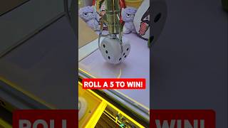 Roll a 5 To Win ANY Prize in This Claw Machine [upl. by Reagen]