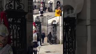 Almost Had The Heart Attack” Shorts tourist royalkingsguards london [upl. by Alik]