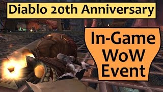 Diablo 20th Anniversary WoW Event Guide [upl. by Nawud177]