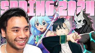 I Watched EVERY Anime In Spring 2024 [upl. by Picardi]