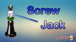 Screw Jack Animation [upl. by Viguerie]