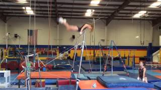 Gienger on the Uneven Bars age 11 [upl. by Dviad]