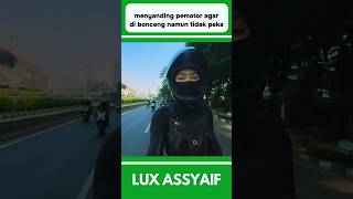 PENGENDARA MONOWHEEL WANITA MENYANDING PEMOTOR AGAR DI BONCENG shorts [upl. by Neelyk]