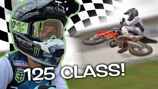 DANGERBOY RACES SUPERMINI IN 125 CLASS AT FREESTONE MX [upl. by Yeta]