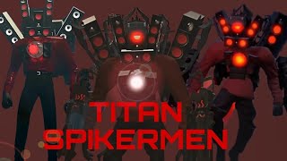 História do titan spikermen completa [upl. by Aleit]