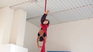 Aerial silks routine  Supremacy [upl. by Merriman]