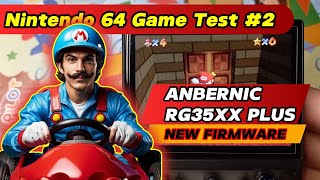 PART 2 Nintendo 64 Game Test On ANBERNIC RG35XX Plus with New Firmware [upl. by Issac]