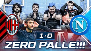 😡 ZERO PALLE MILAN 10 NAPOLI  LIVE REACTION NAPOLETANI HD [upl. by Des]