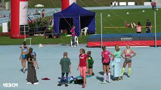 European Kids Athletics Games  2019 High Jump Girls 2005 Final A [upl. by Riebling]