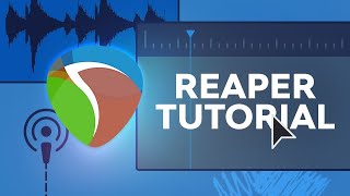 Reaper Tutorial for Beginners  FREE COURSE [upl. by Gerg]