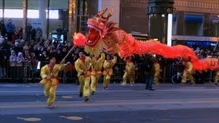 Chinese New Year Parade 2013 San Francisco compilation [upl. by Merc]