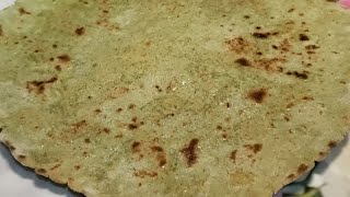 PALAK JAWARI KI ROTI RECIPE 😋 HEALTHY recipeshare like comment subscribe [upl. by Janella441]